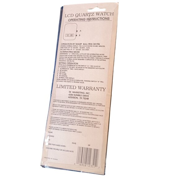 NEW Vtg 90s MLB Andres Galarraga Collector LCD Digital Quartz Watch Collector - Picture 4 of 5